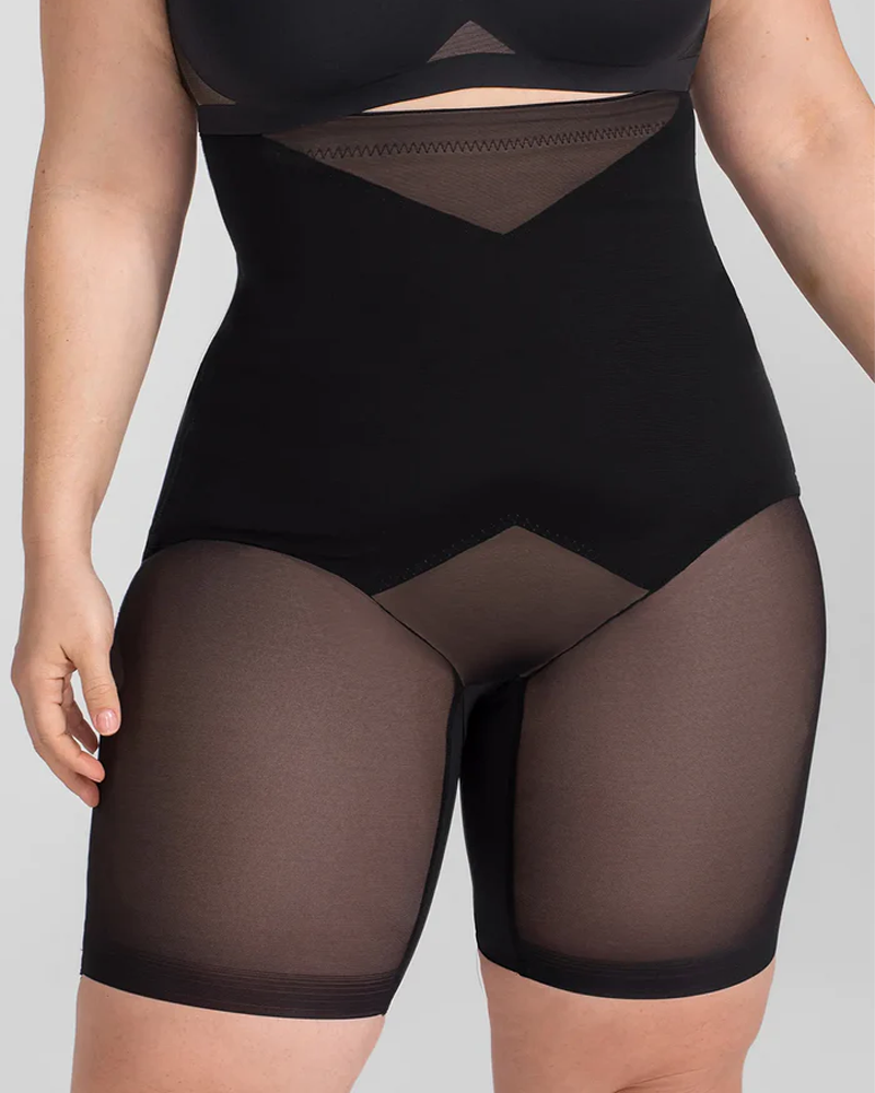 Pantalones cortos moldeadores sin costuras de talle alto