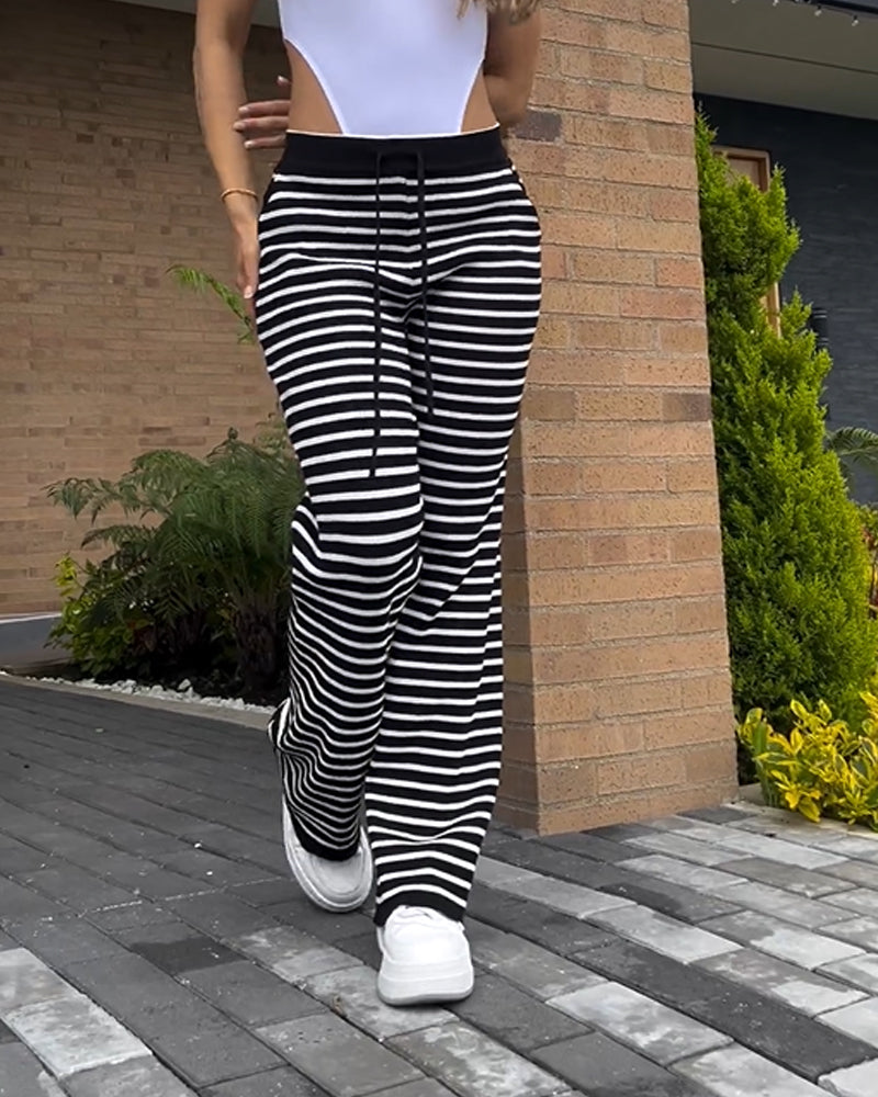 Pantalones Casuales Rayas (Pre-Venta)