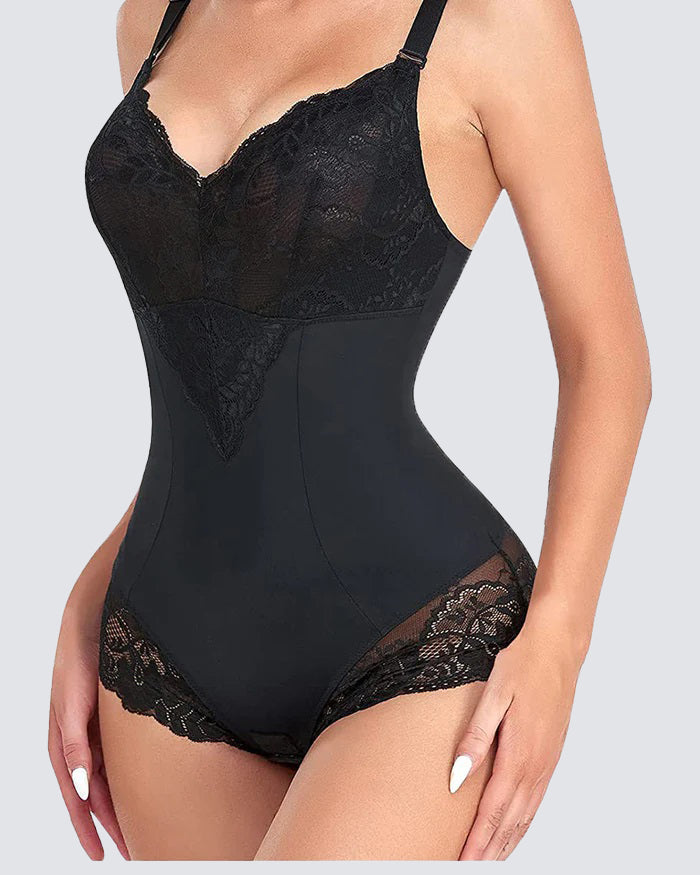 Body de control de barriga sin costuras