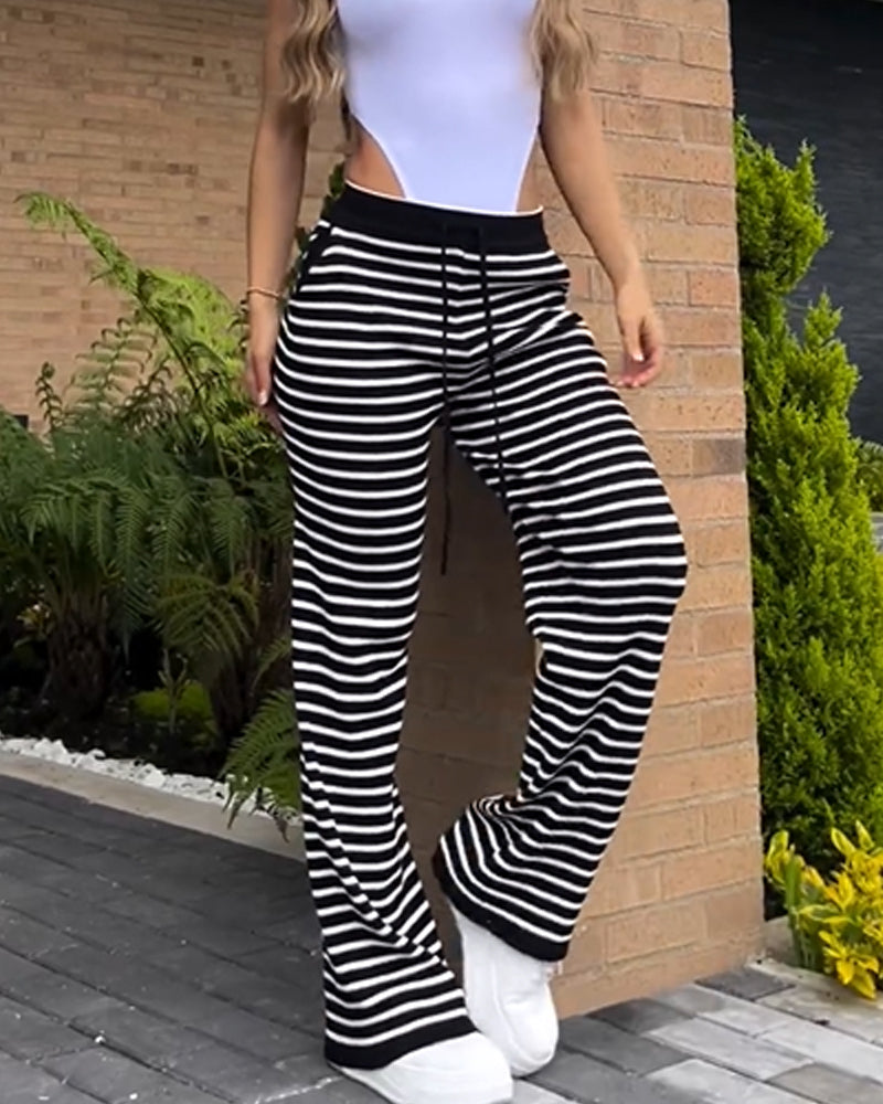Pantalones Casuales Rayas (Pre-Venta)