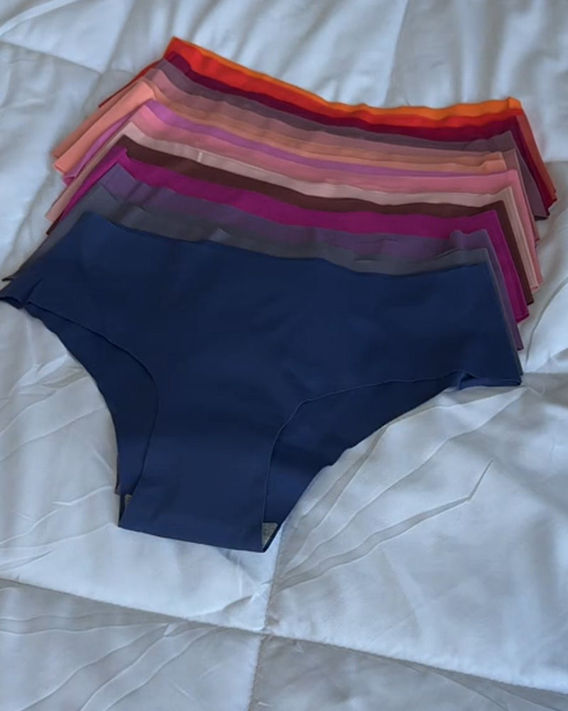 Ropa interior tipo tanga de color sin costuras (preventa)