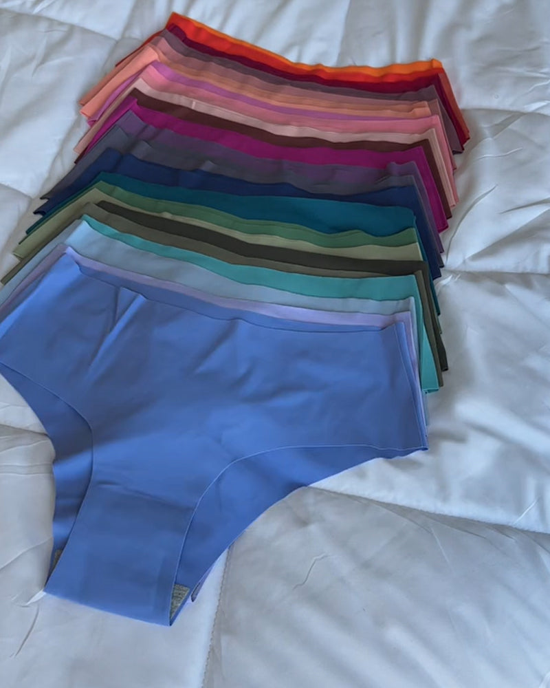 Ropa interior tipo tanga de color sin costuras (preventa)