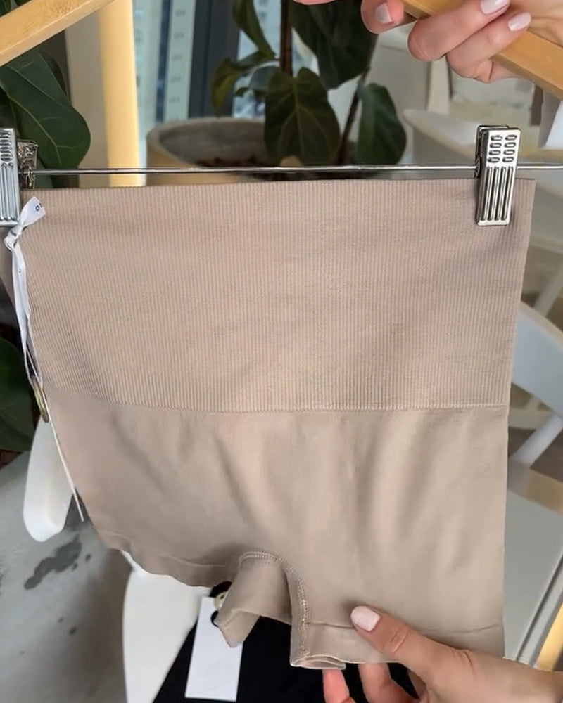 Pantalones cortos sin costuras que realzan los glúteos y controlan el abdomen (venta anticipada)