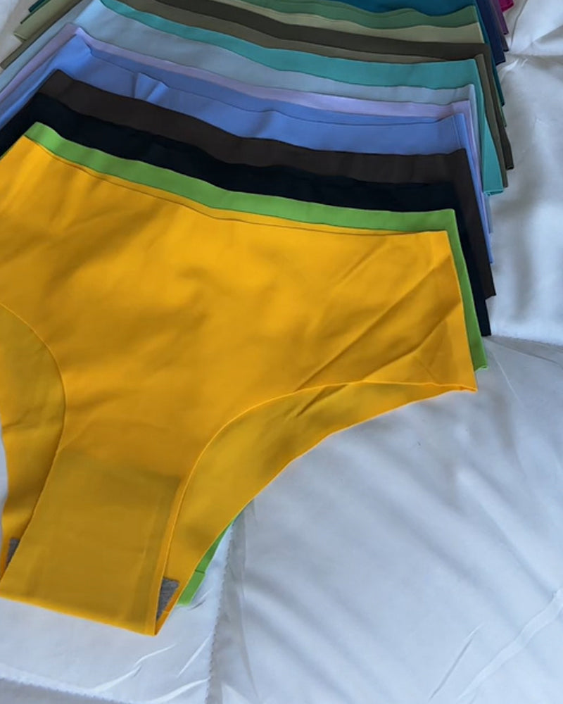 Ropa interior tipo tanga de color sin costuras (preventa)