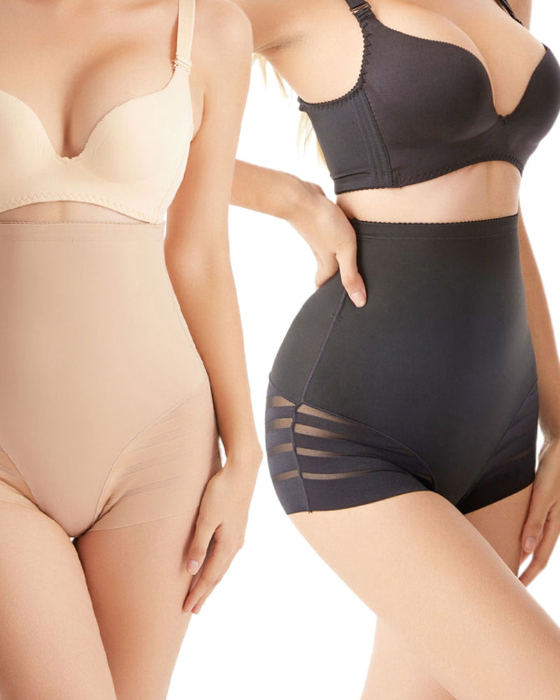 Ropa interior moldeadora de cuerpo con hueso de acero y cintura antideslizante