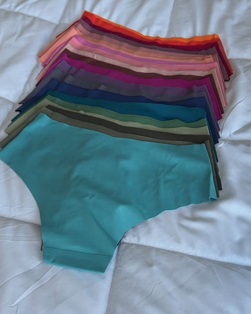 Ropa interior tipo tanga de color sin costuras (preventa)