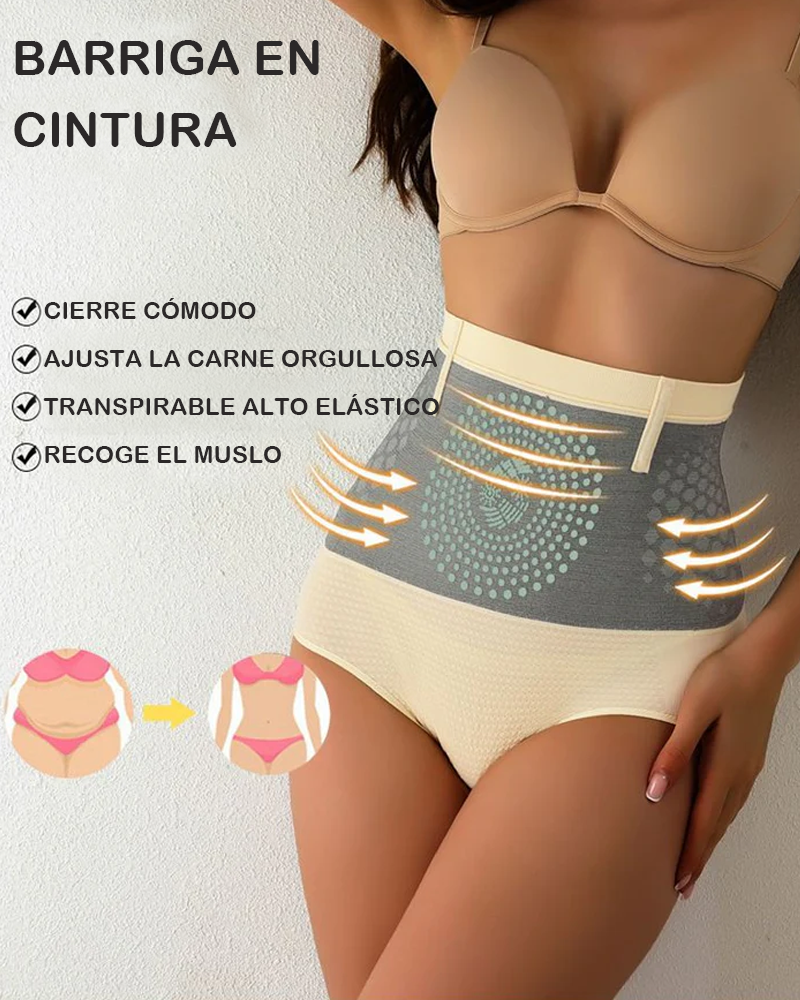 Braguitas de cintura alta sin costuras que levantan la cadera