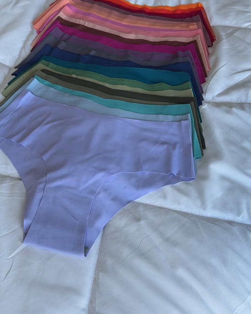 Ropa interior tipo tanga de color sin costuras (preventa)