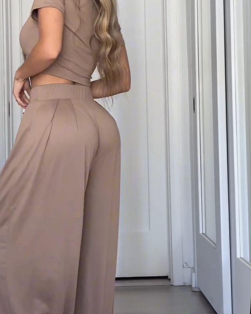 Pantalones Casuales Sueltos