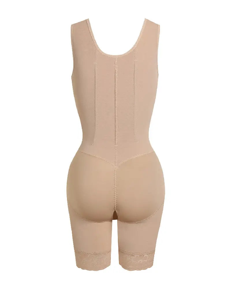 Fajas colombianas posparto para mujer con relleno en el pecho