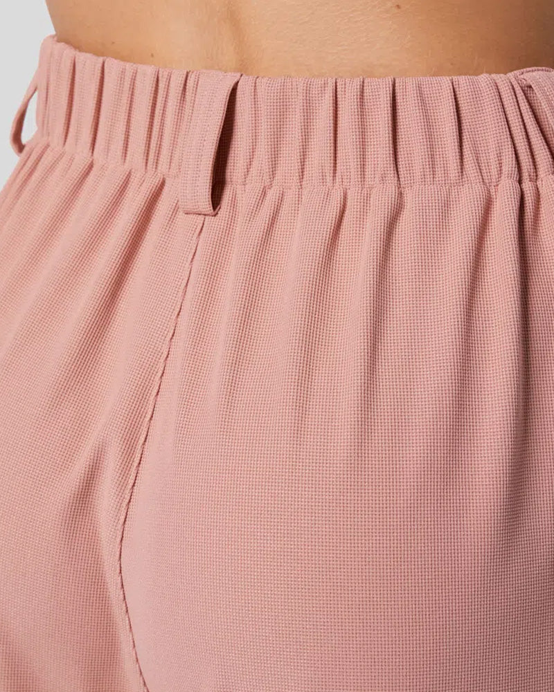 Pantalones de traje casual tipo gofre