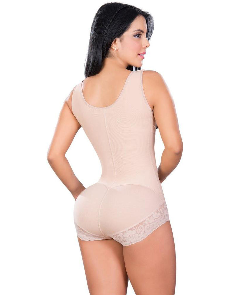 Bragas de compresión moldeadoras de cuerpo con correas gruesas y espalda alta - Línea de alta compresión