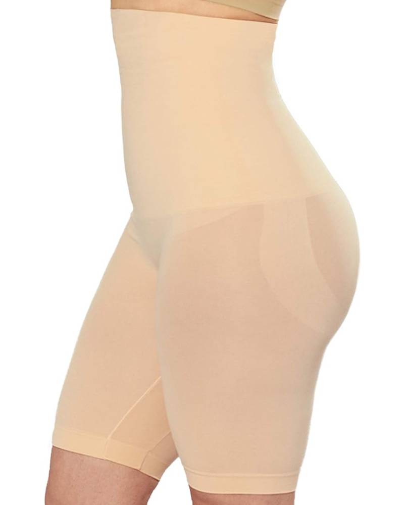 Shorts moldeadores de cuerpo con control de barriga de cintura alta