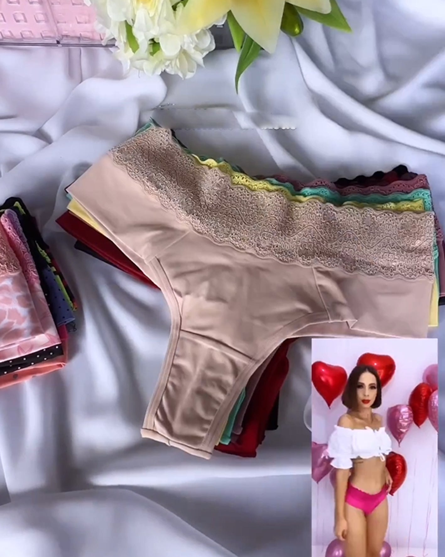 Ropa interior de encaje