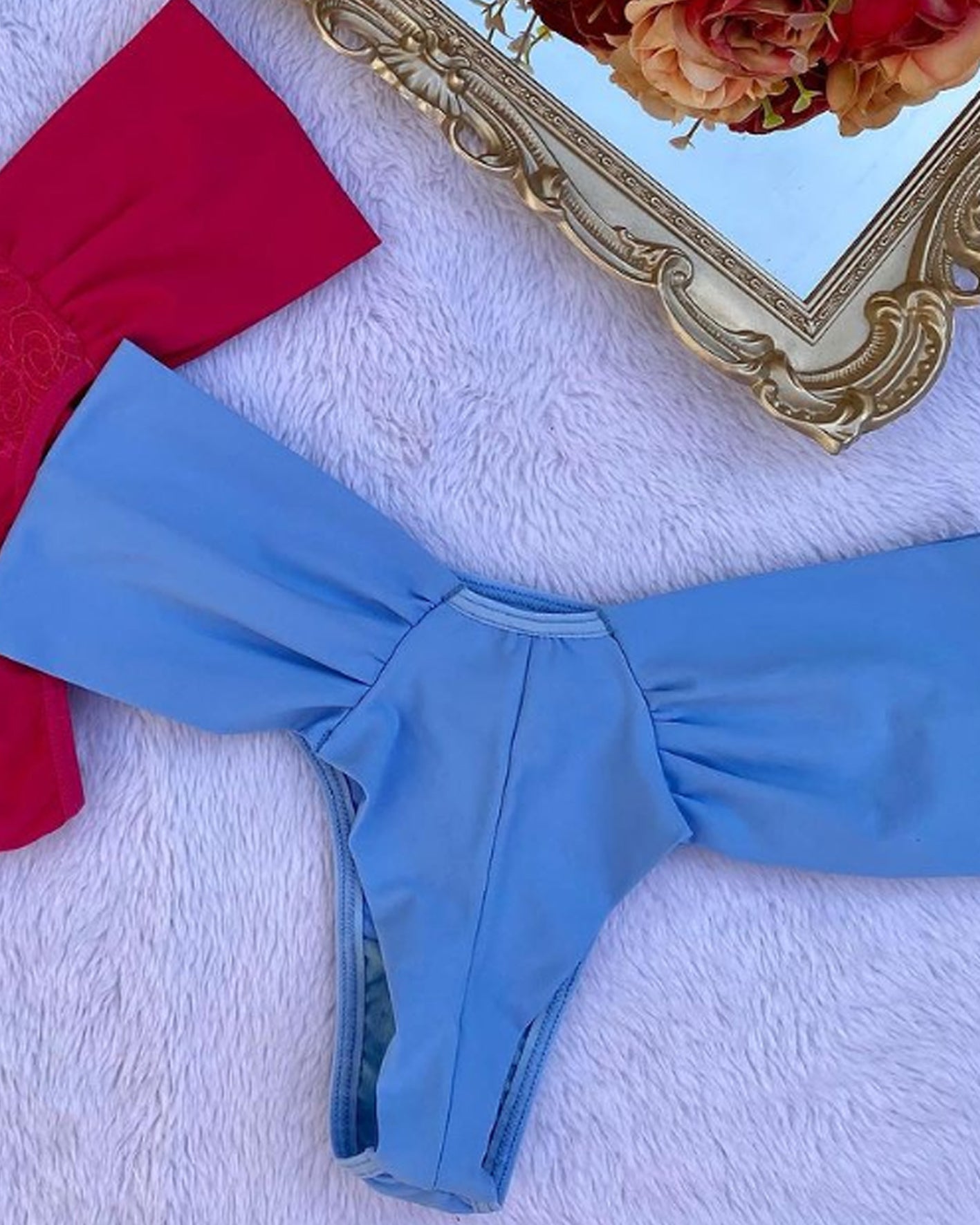 Ropa interior de encaje de color sólido (preventa)