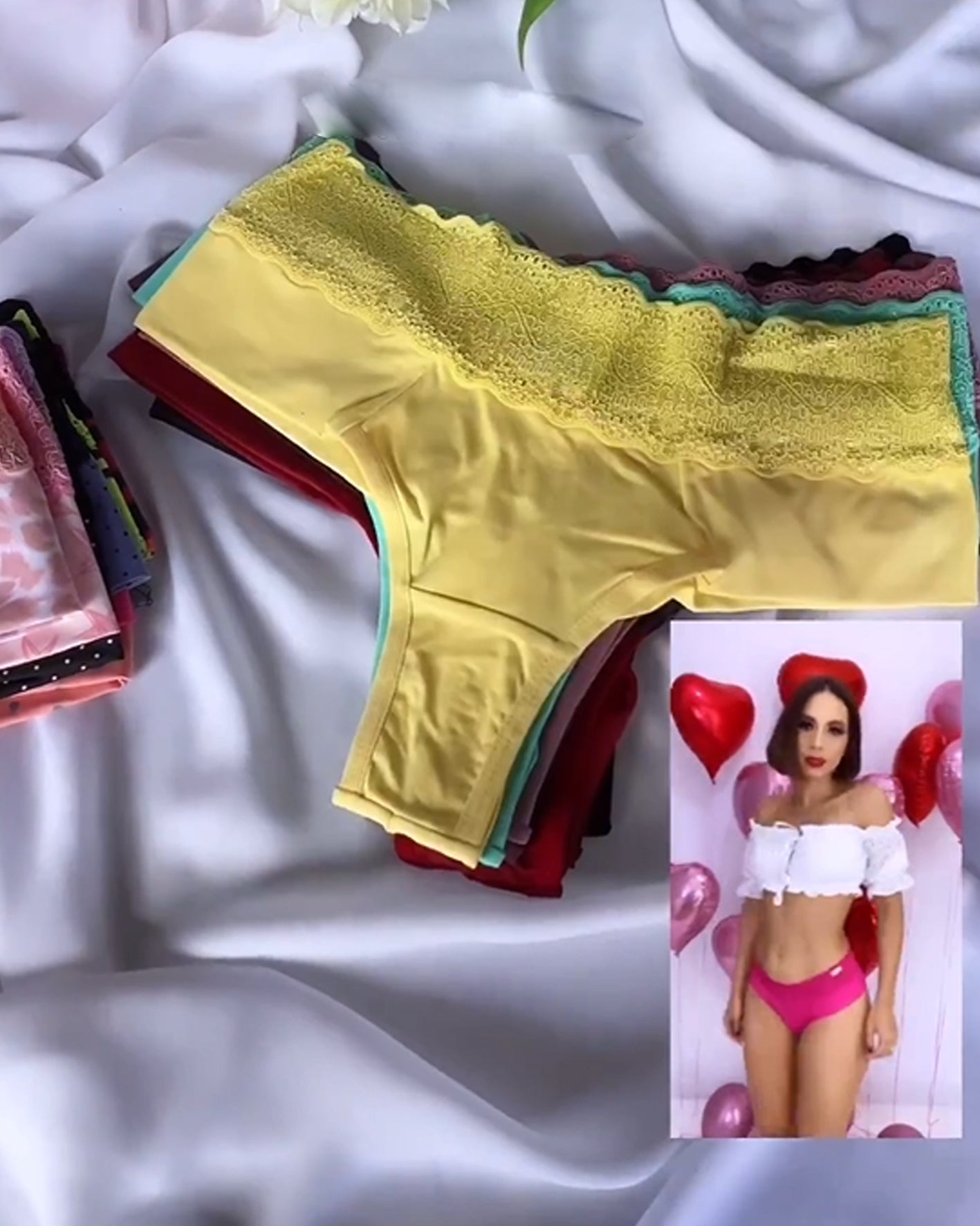 Ropa interior de encaje