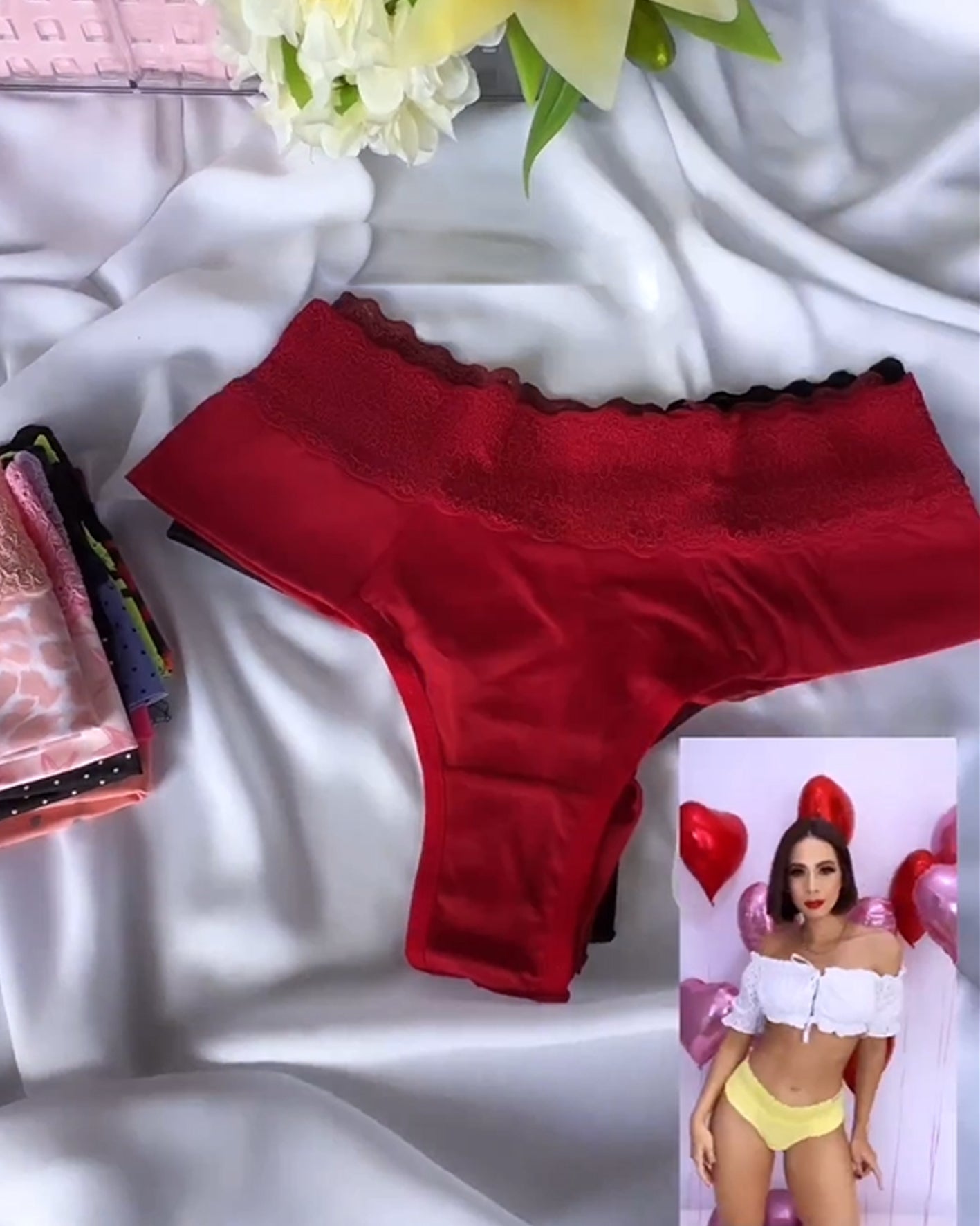 Ropa interior de encaje
