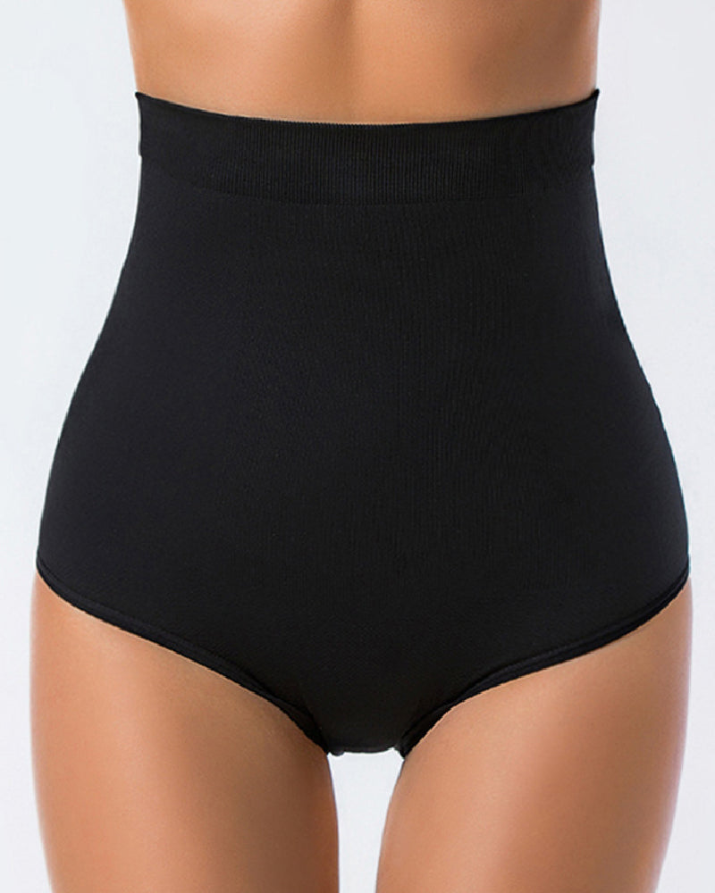 Ropa interior moldeadora de cintura alta con control de abdomen para mujer, bragas moldeadoras suaves y transpirables