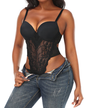 Body camisola de encaje