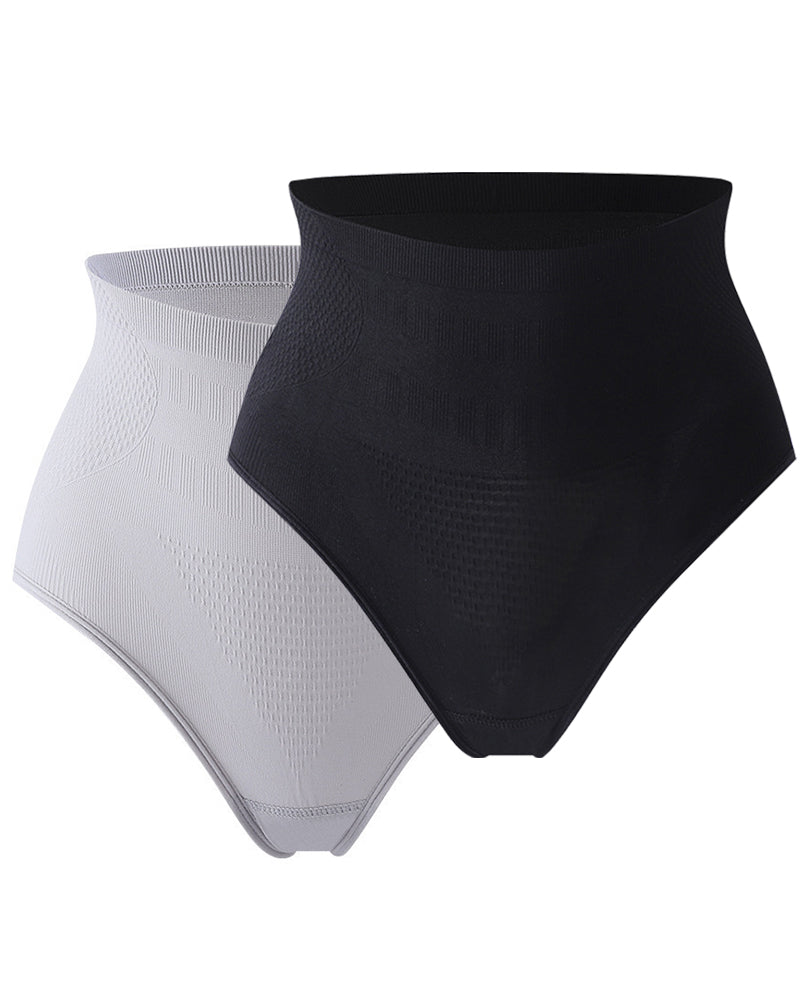 High Waisted Tummy-Controlling Graphene Antibacterial Underwear