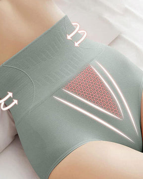 High Waisted Tummy-Controlling Graphene Antibacterial Underwear