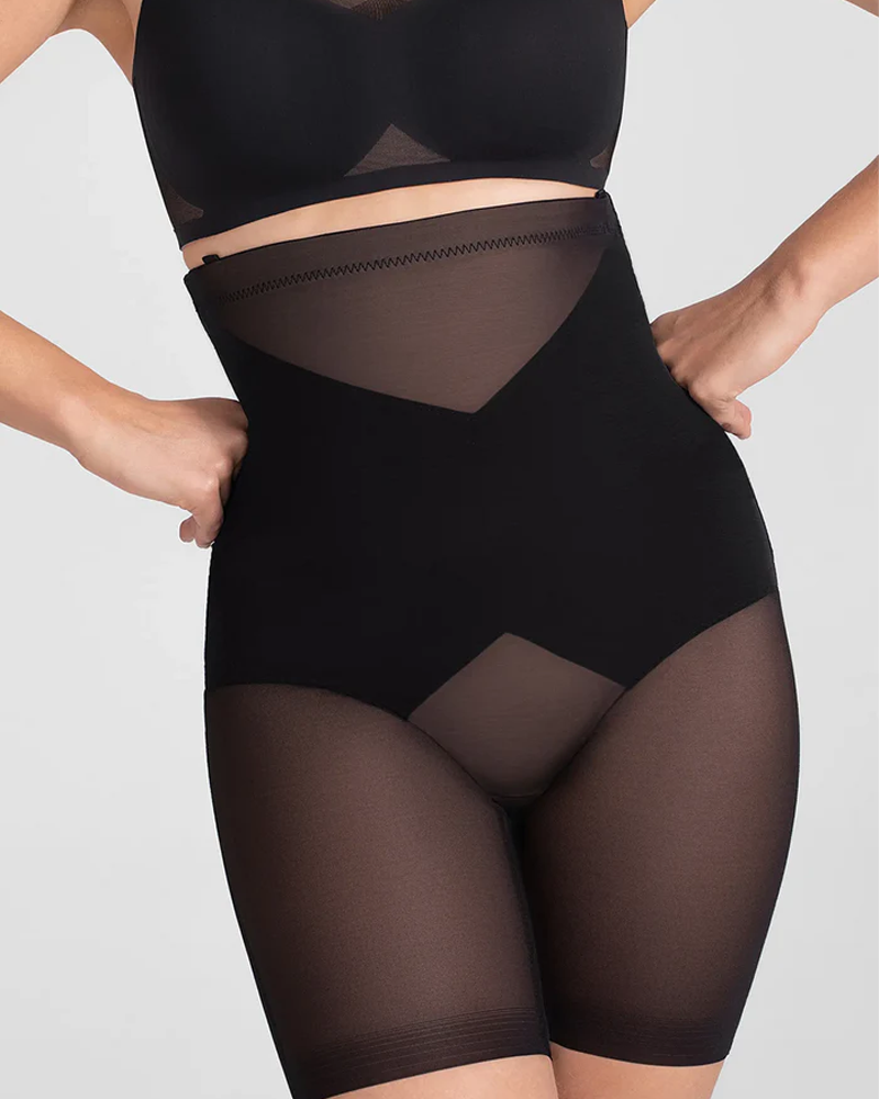 Pantalones cortos moldeadores sin costuras de talle alto