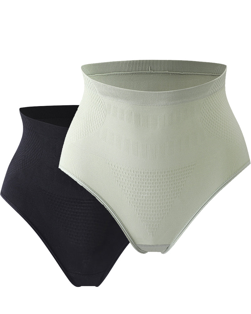 High Waisted Tummy-Controlling Graphene Antibacterial Underwear