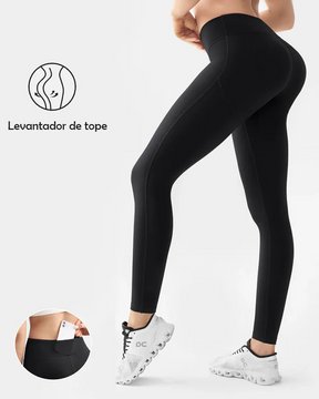 Leggings acolchados con bolsillos traseros (Pre-venta)