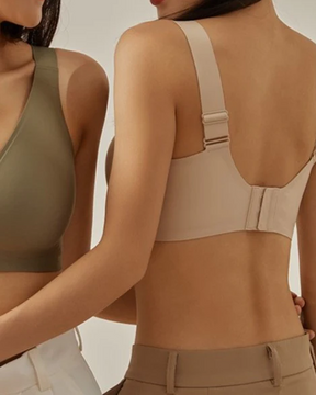 Sujetador push-up con sensación de gelatina que corrige la postura transpirable inalámbrico