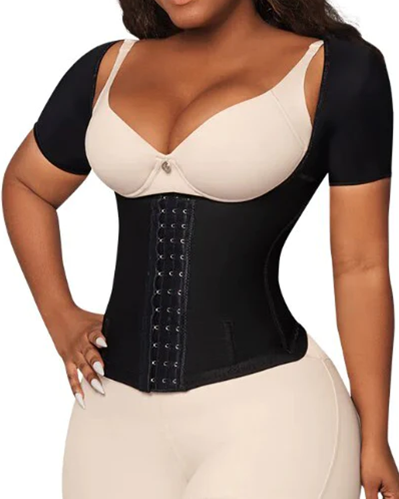 Fajas para mujer, control de abdomen, camisetas sin mangas de compresión básicas, moldeador de cintura, moldeador corporal adelgazante