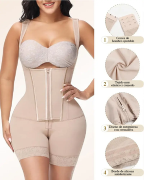 Fajas Postoperatorias Abdominoplastia Prenda de Compresión para Mujeres Fajas
