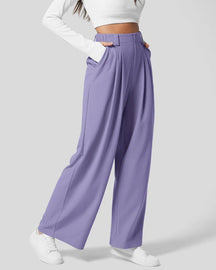 Pantalones de traje casual tipo gofre (preventa)