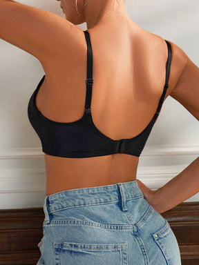Sujetador Push Up Básico Inalámbrico Cómodo Y Elegante