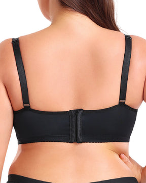 Sujetador de ropa interior fina y sexy con encaje de ajuste de talla grande para mujer