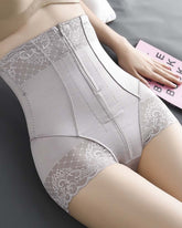 Pantalones con cremallera de cintura alta y levantamiento de cadera