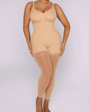 Body sin mangas con cobertura total del busto