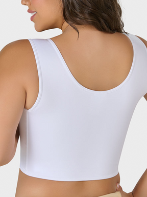 Brasier moldeador con ganchos y tiras anchas para mujer