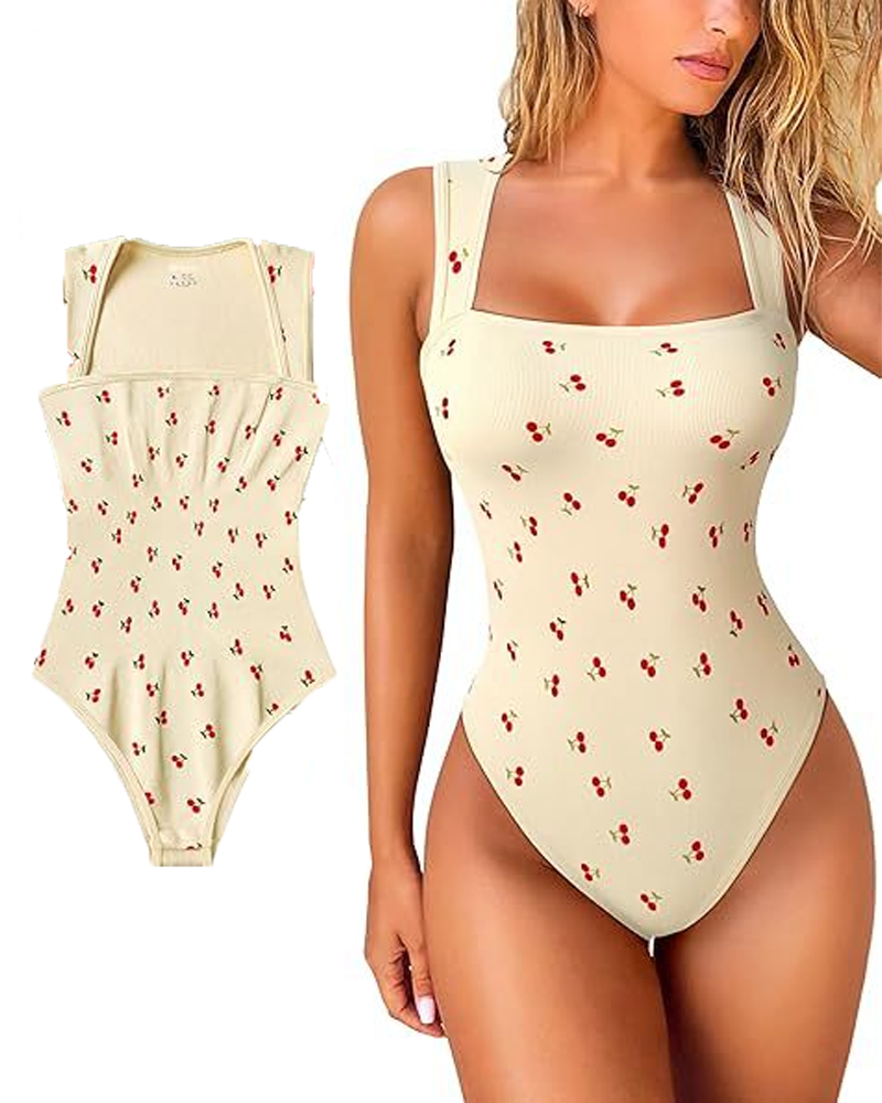 Body de canalé sin mangas