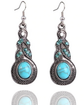 Pendientes Vintage Turquesa