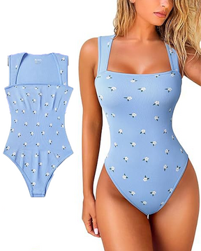 Body de canalé sin mangas