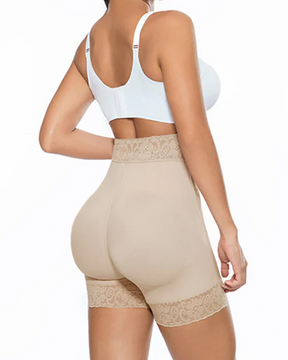 Mujeres butt lifter cintura alta hip enhancer pads ropa interior fajas encaje acolchado control bragas