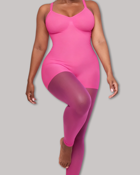 Body sin mangas con cobertura total del busto