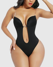 Fajas de talla grande para mujer, ropa moldeadora sin espalda, sujetador integrado, moldeador de cuerpo, ropa moldeadora de entrepierna abierta sin costuras