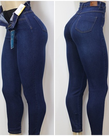 Sawary jeans high waist con super lipo spandex