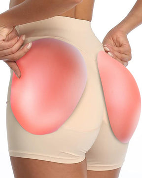 300G almohadillas de silicona para realzar las nalgas, ropa interior, bragas acolchadas de silicona para mujeres