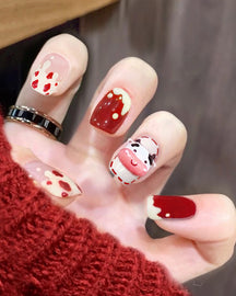 Navidad Desmontable Usando Uñas