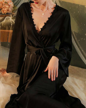 Sexy Backless Long Robe