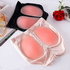 300G almohadillas de silicona para realzar las nalgas, ropa interior, bragas acolchadas de silicona para mujeres