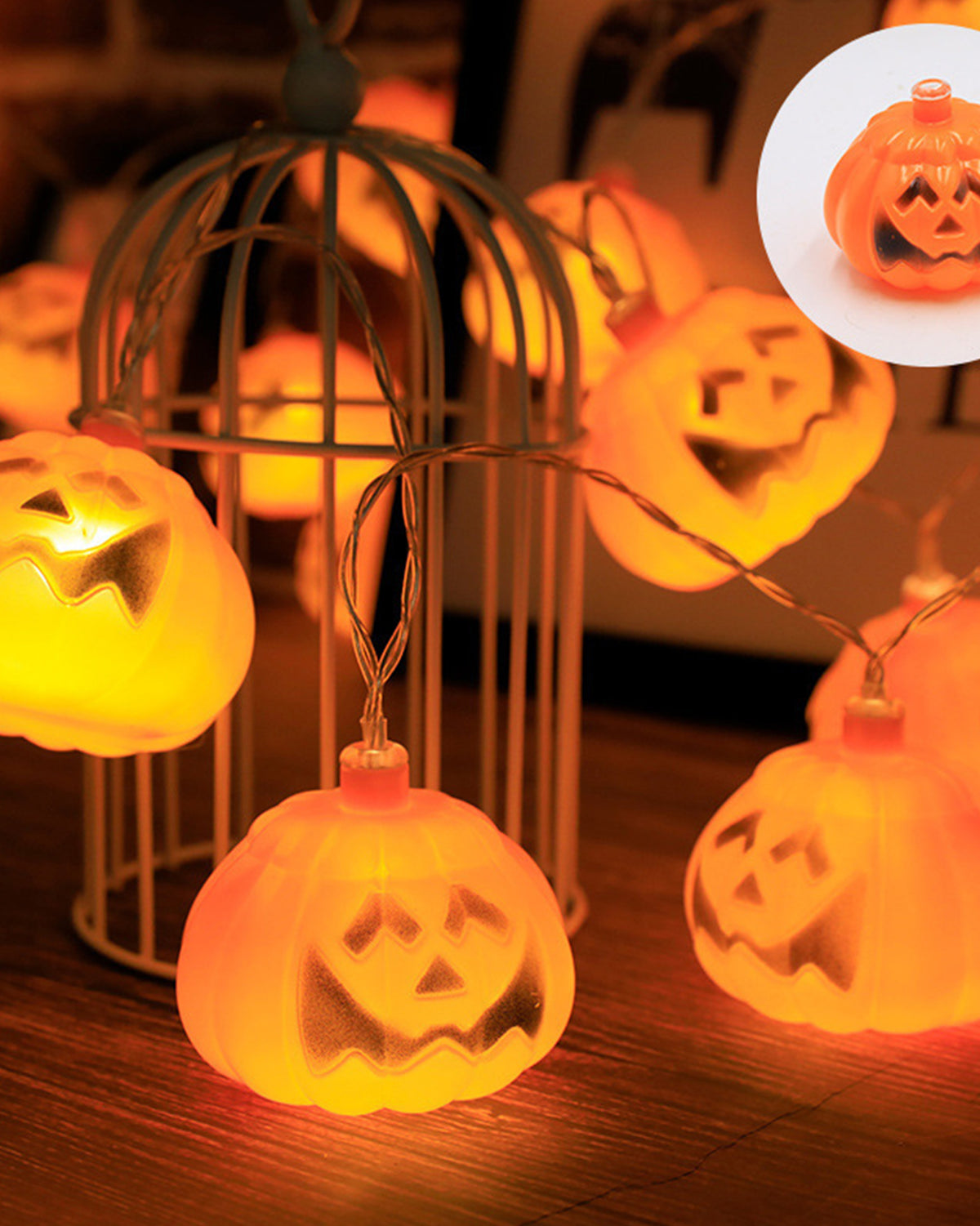 Luces LED de ambiente para Halloween