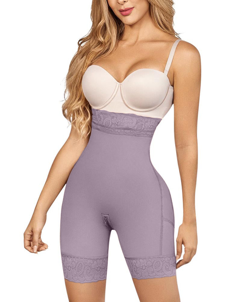 Mujeres butt lifter cintura alta hip enhancer pads ropa interior fajas encaje acolchado control bragas